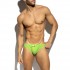 NEON WRINKLED SWIM BIKINI BRIEF