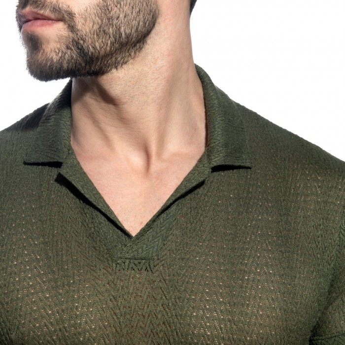 CHEVRON POLO SHIRT
