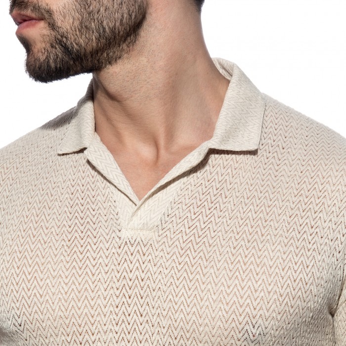 CHEVRON POLO SHIRT