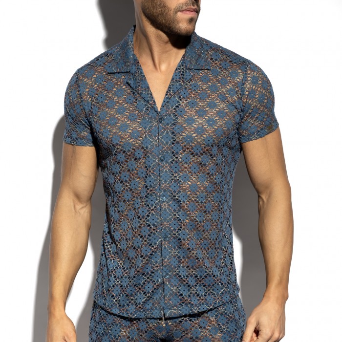 METALLIC BLOOM SHIRT