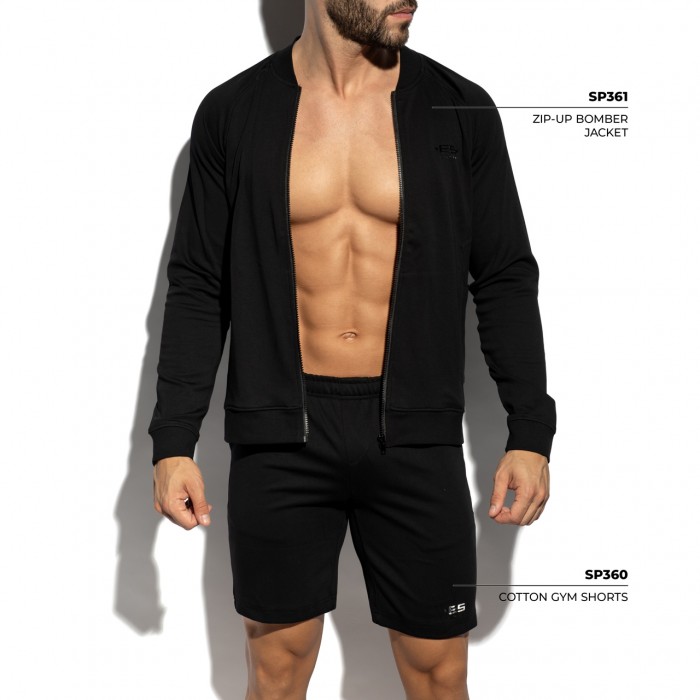ZIP-UP BOMBER JACKET