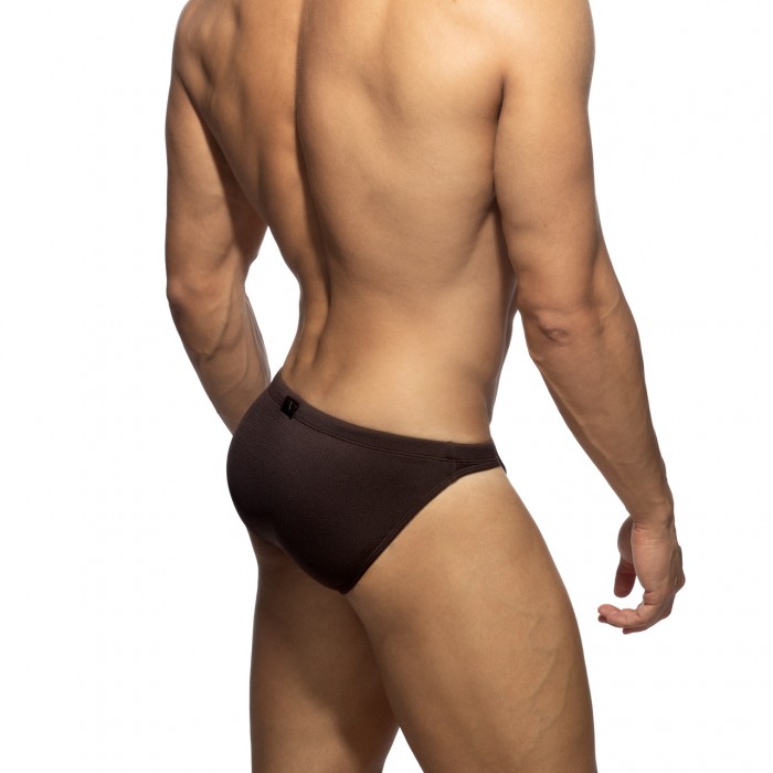 BASIC RIB SWIM BIKINI BRIEF