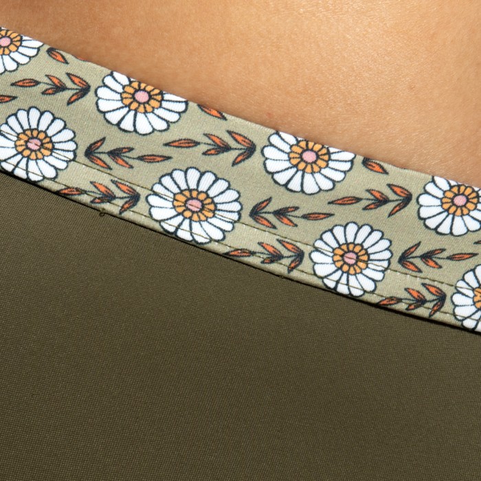 FLOWERY BAND SWIM BIKINI BRIEF