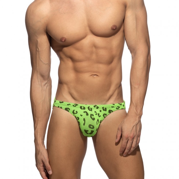 FANTASY LEOPARD SWIM BIKINI BRIEF