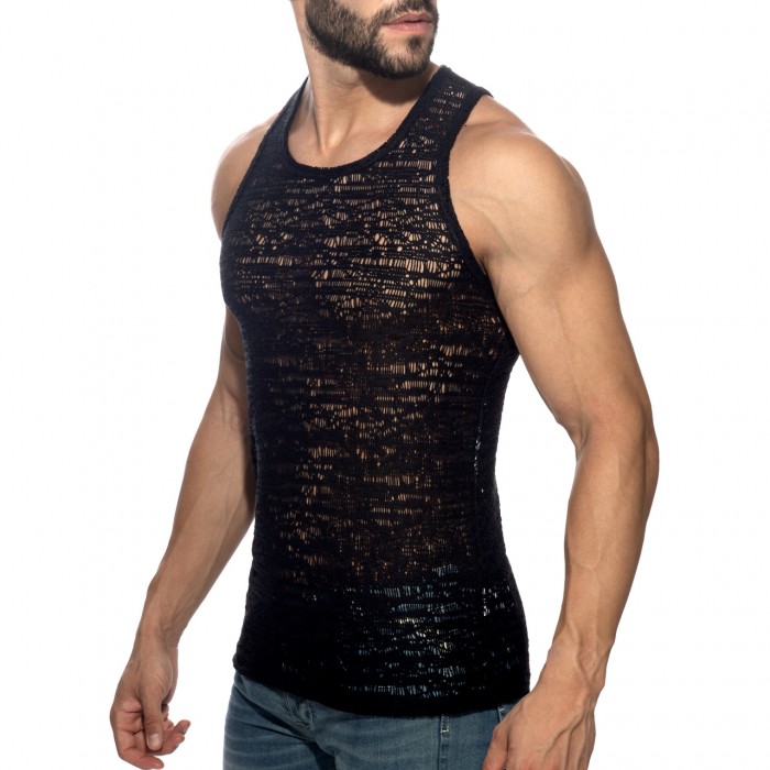 SPIDER NET TANK TOP
