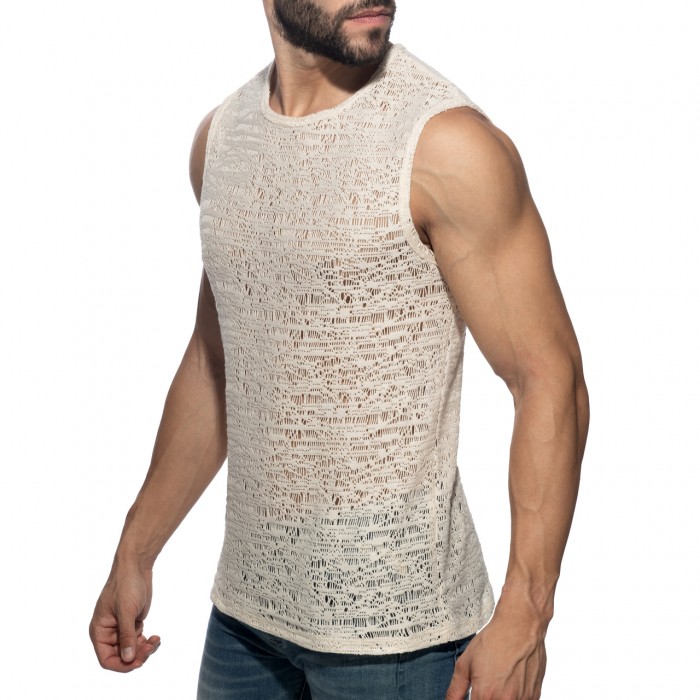 SPIDER NET WIDE TANK TOP