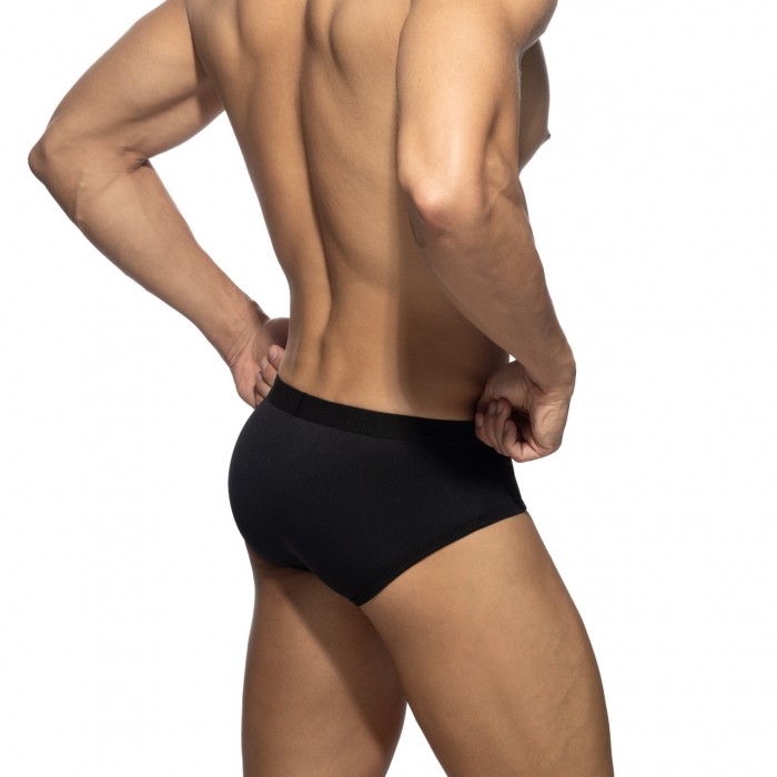 BLACK PIQUE BASIC BRIEF