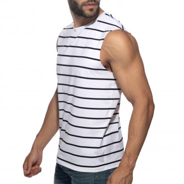 WAVY STRIPES WIDE TANK TOP