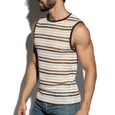 ARTISANAL SLEEVELESS T-SHIRT