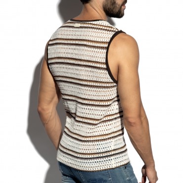ARTISANAL SLEEVELESS T-SHIRT