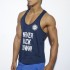 TS169 NEVER BACK DOWN TANK TOP