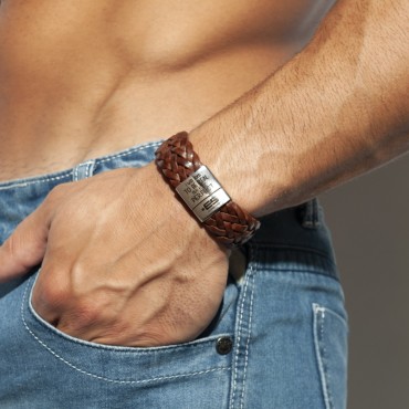 AC079 BORN LEATHER BRACELET
