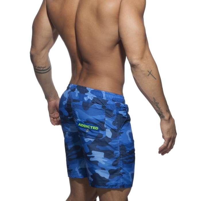 ADS095 CAMOUFLAGE ADDICTED SWIM LONG SHORT